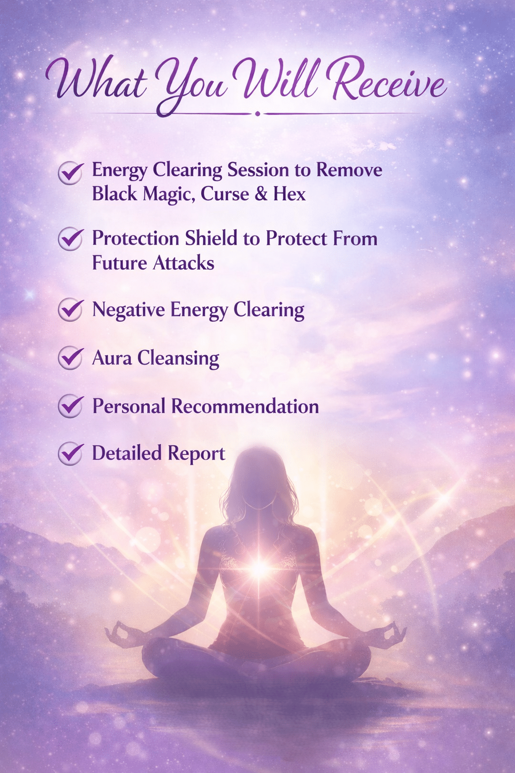 what you will recieve